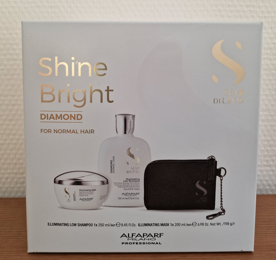 AlfaParf Milano SDL Diamond Illuminating rinkinys plaukams, kosmetinė - DOVANA - NudeMoon