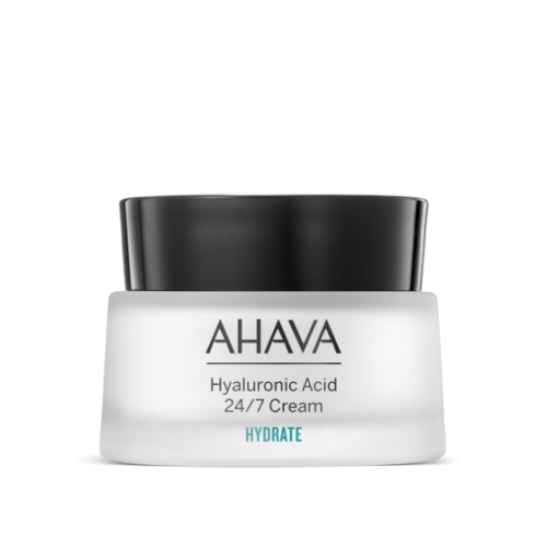 AHAVA HYDRATE 24/7 veido kremas su hialurono rūgštimi, 50 ml - NudeMoon