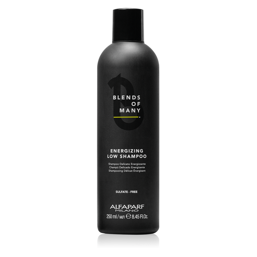 AlfaParf Milano Blends Of Many Energizing Low plaukus stiprinantis šampūnas vyrams, 250ml - NudeMoon