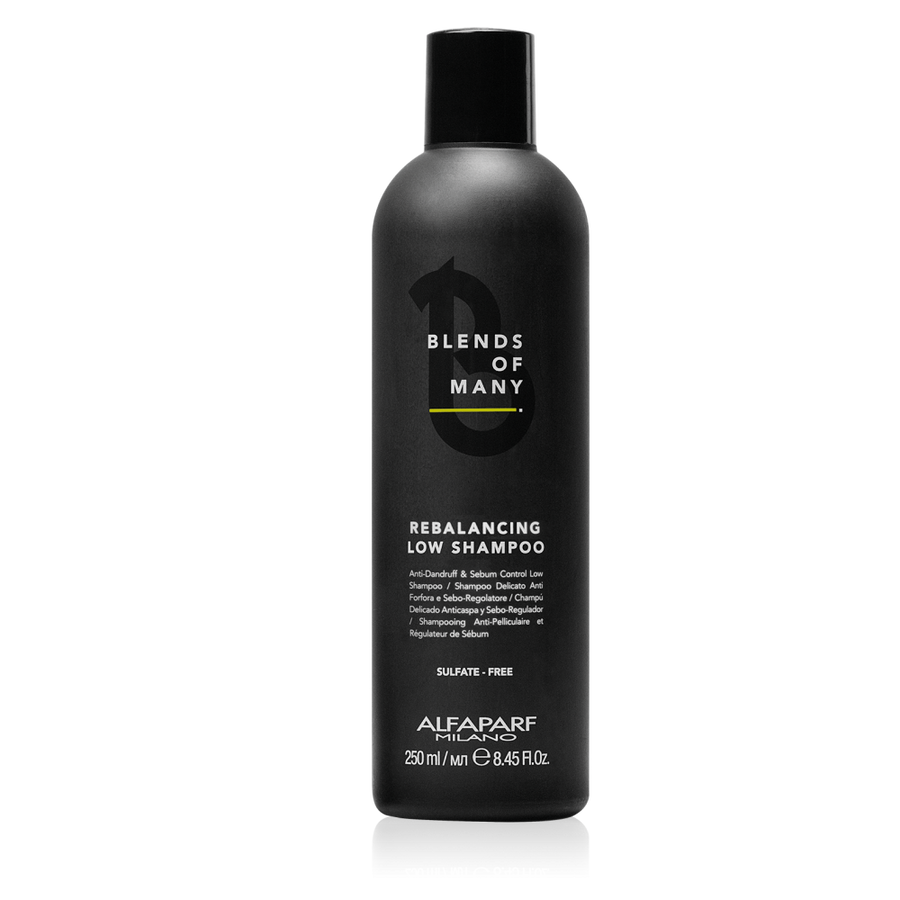 AlfaParf Milano Blends Of Many Rebalancing Low šampūnas riebiai ir pleiskanojančiai galvos odai vyrams, 250ml - NudeMoon