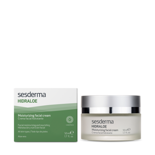 Sesderma Hidraloe drėkinamasis veido kremas, 50 ml - NudeMoon