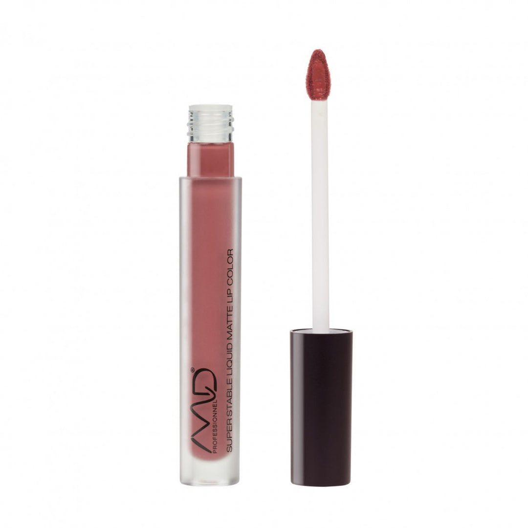 MD PROFESSIONNEL skysti matiniai lūpų dažai SUPER STABLE LIQUID MATTE, įv. spalvų