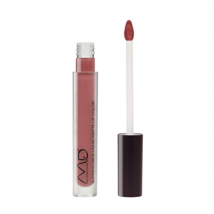 MD PROFESSIONNEL skysti matiniai lūpų dažai SUPER STABLE LIQUID MATTE, įv. spalvų