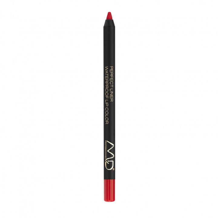 MD PROFESSIONNEL atsparus vandeniui lūpų pieštukas PERFECT LINER WATERPROOF, įv. spalvų