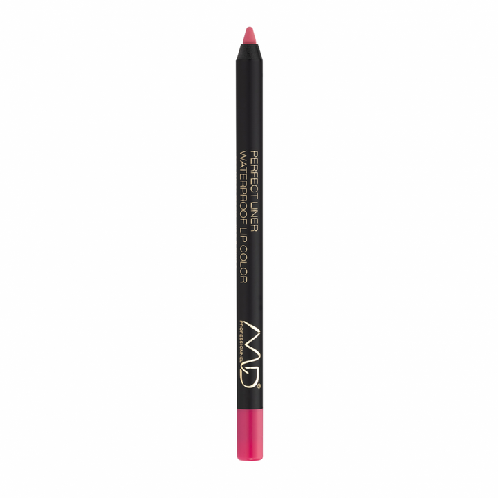 MD PROFESSIONNEL atsparus vandeniui lūpų pieštukas PERFECT LINER WATERPROOF, įv. spalvų