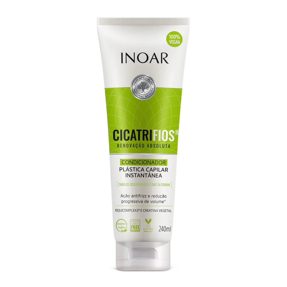 INOAR CicatriFios plauko struktūrą atkuriantis kondicionierius, 240 ml