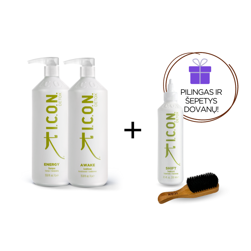 I.C.O.N. DETOX rinkinys Nr. 4 + DOVANA!