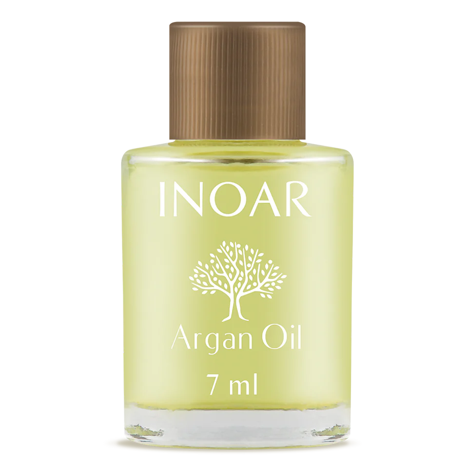 INOAR Argan daugiafunkcinis argano aliejus plaukams, 7 ml