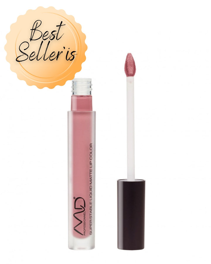 MD PROFESSIONNEL skysti matiniai lūpų dažai SUPER STABLE LIQUID MATTE, įv. spalvų
