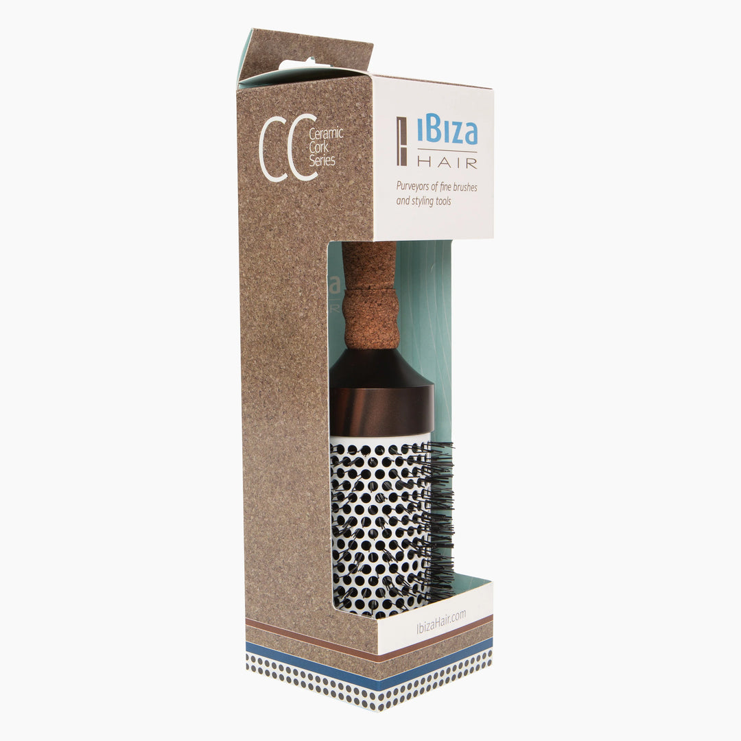 IBIZA HAiR apvalus plaukų džiovinimo šepetys CC5, 76 mm.