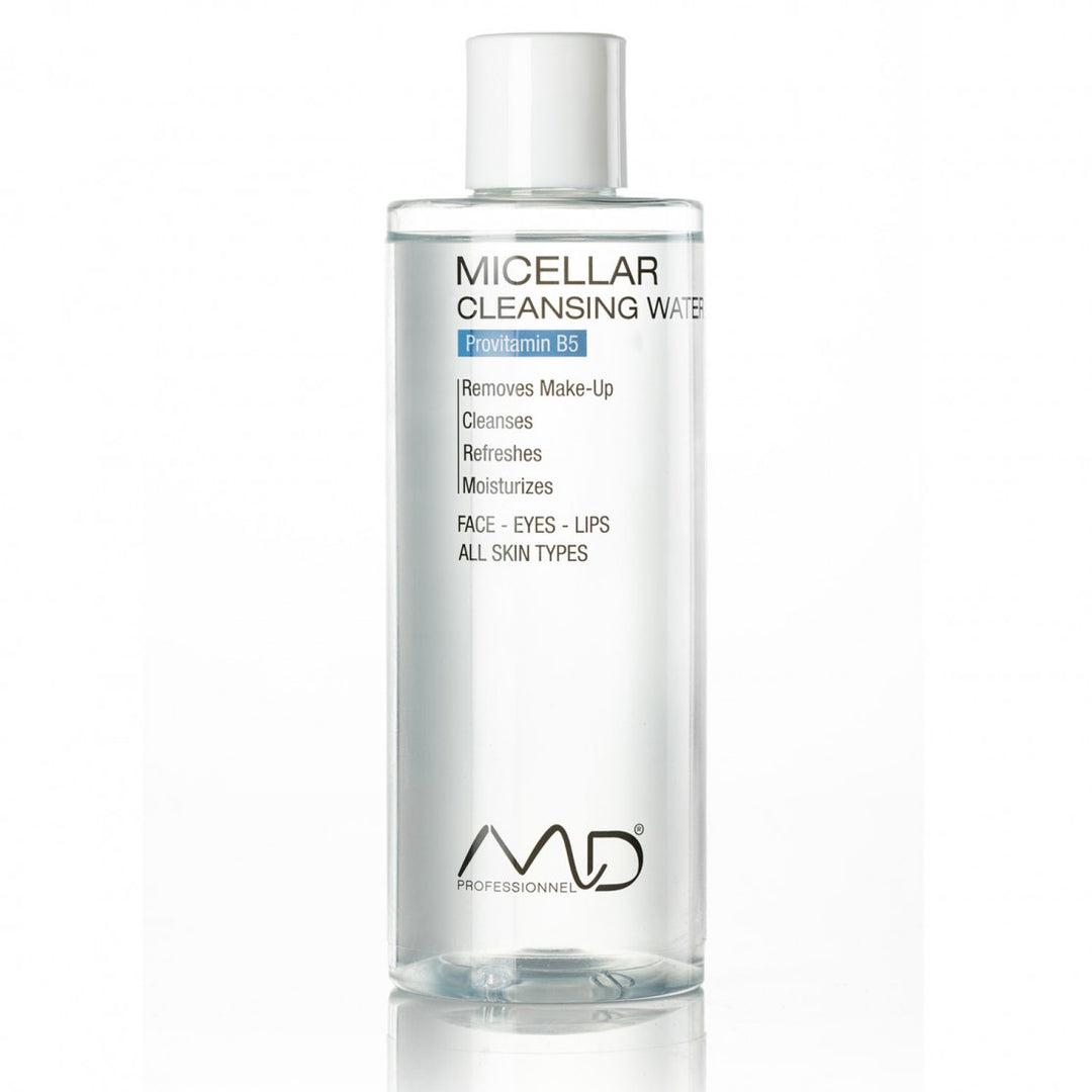 MD PROFESSIONNEL micelinis valomasis vanduo (makiažo valiklis), 100 ml/400 ml