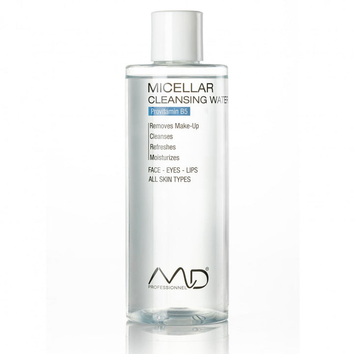 MD PROFESSIONNEL micelinis valomasis vanduo (makiažo valiklis), 100 ml/400 ml