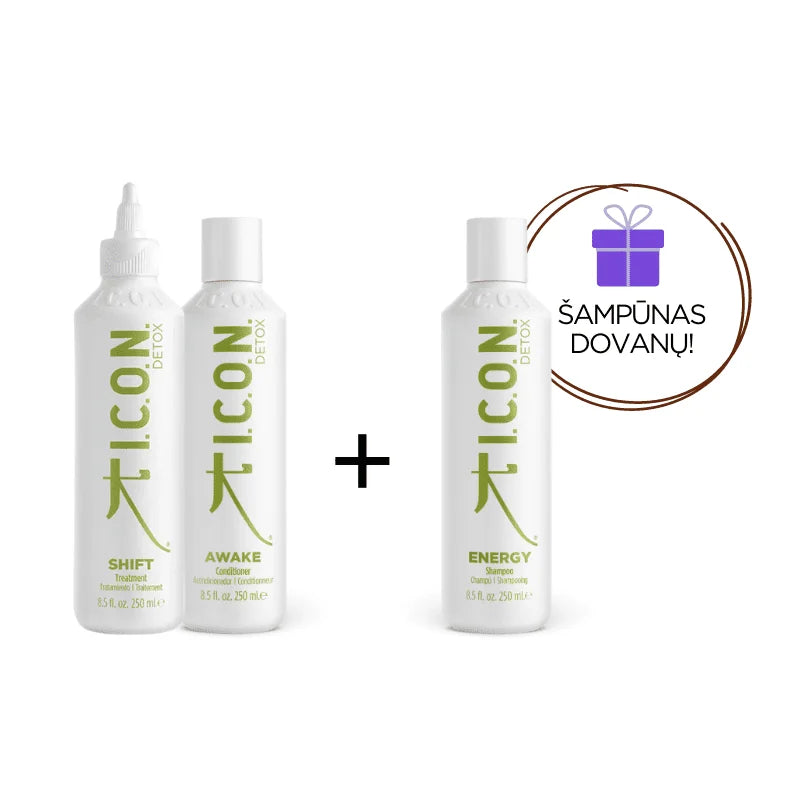 I.C.O.N. DETOX rinkinys Nr.1 + DOVANA!