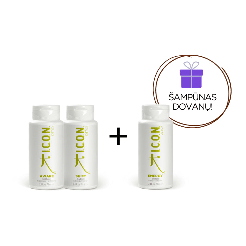 I.C.O.N. DETOX mini rinkinys Nr.3 + DOVANA!