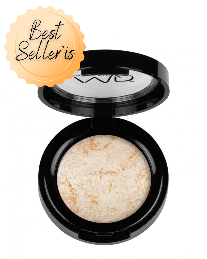 MD PROFESSIONNEL akių šešėliai BAKED EYESHADOW WET&DRY, įv. spalvų