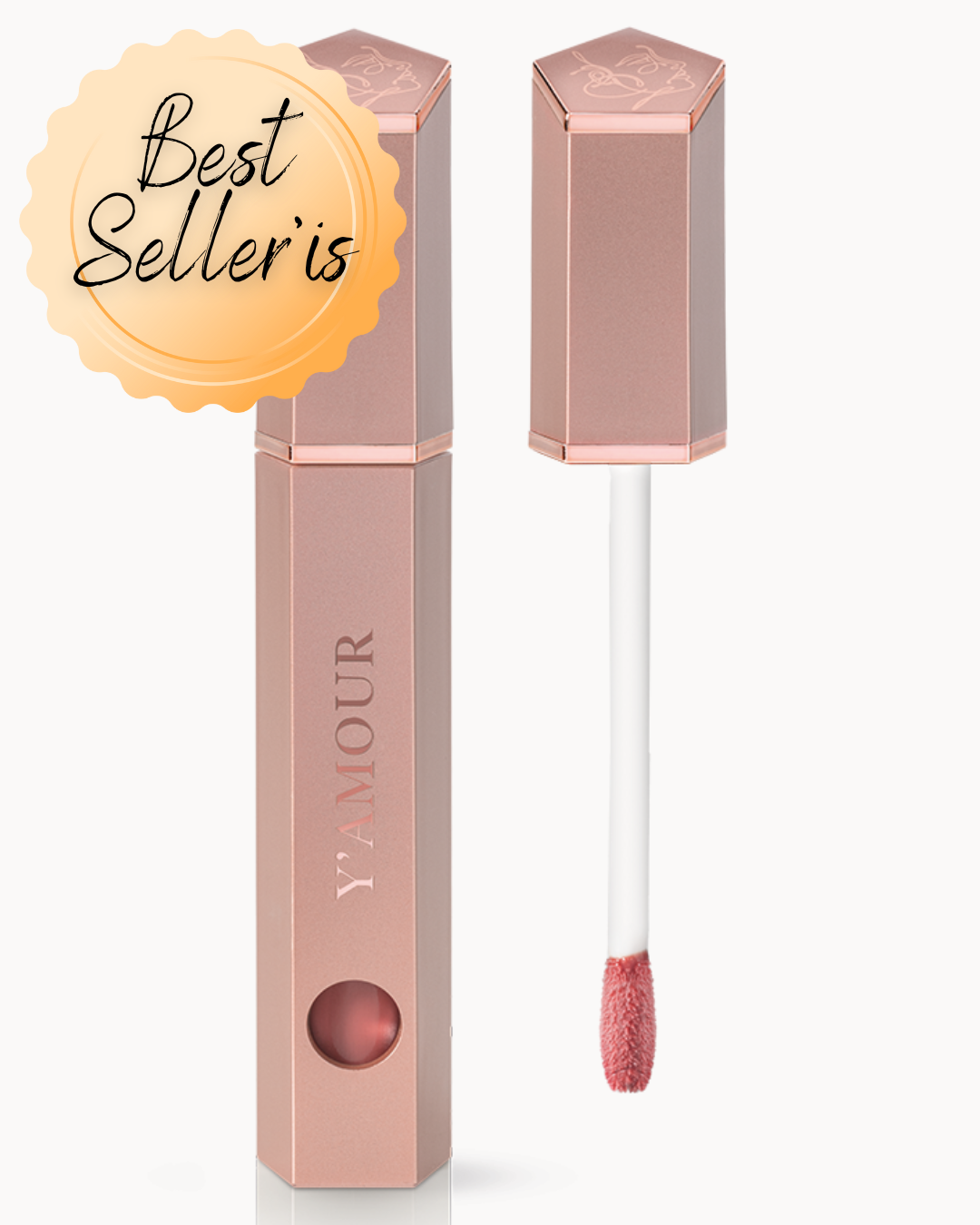 Y'AMOUR skysti lūpų dažai, įv. spalvų, 5 ml