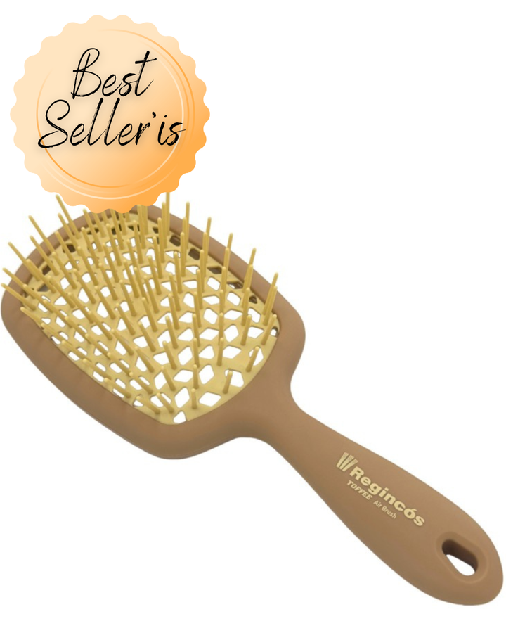 REGINCOS TOFFEE Air Brush plaukų šepetys, kreminis