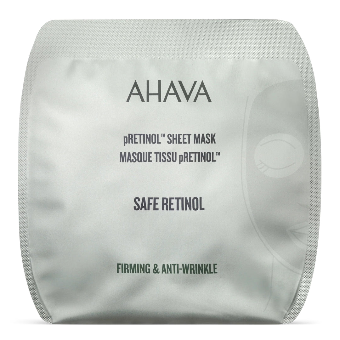 AHAVA pRETINOL™ lakštinė veido kaukė, 17 g