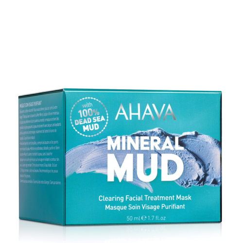 AHAVA MINERAL MUD valomoji veido kaukė, 50 ml - NudeMoon