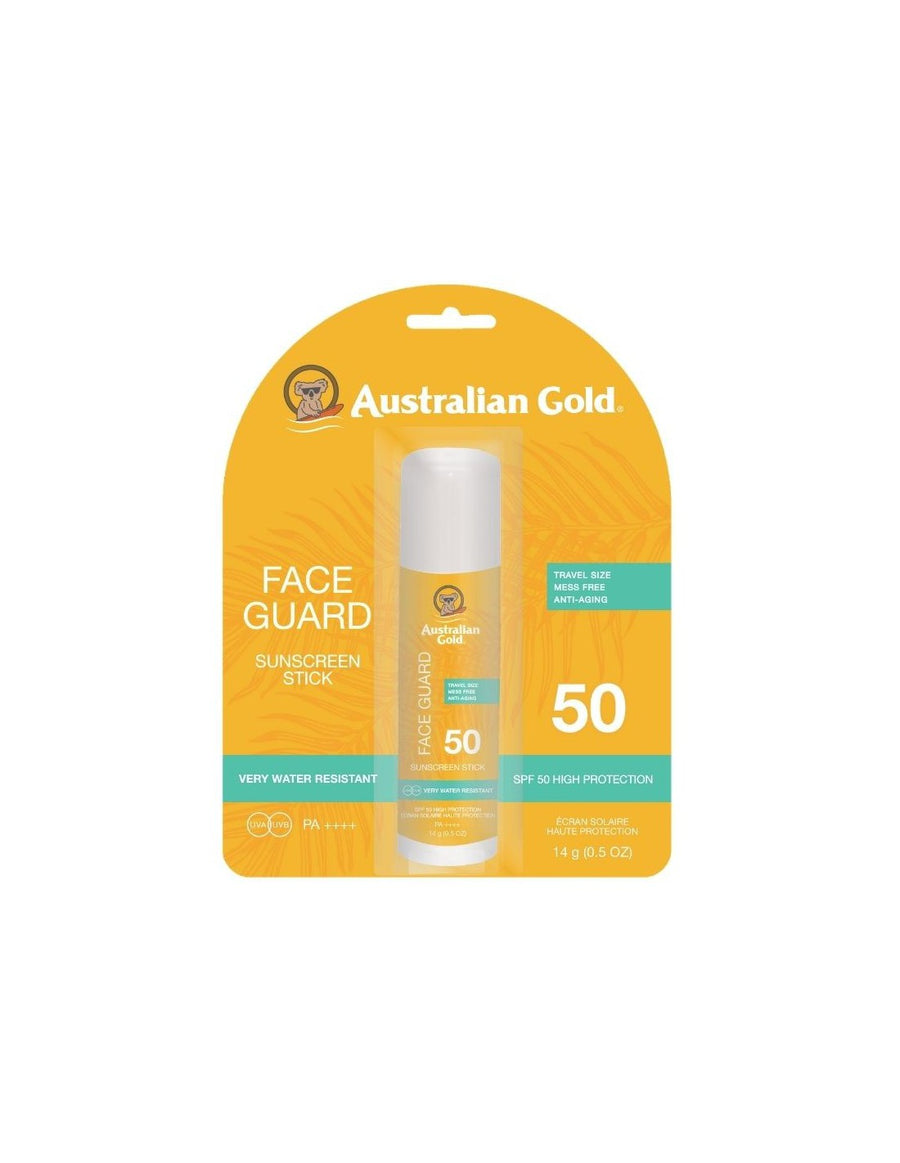 Australian Gold apsaugos nuo saulės veido pieštukas SPF50, 14 g - NudeMoon