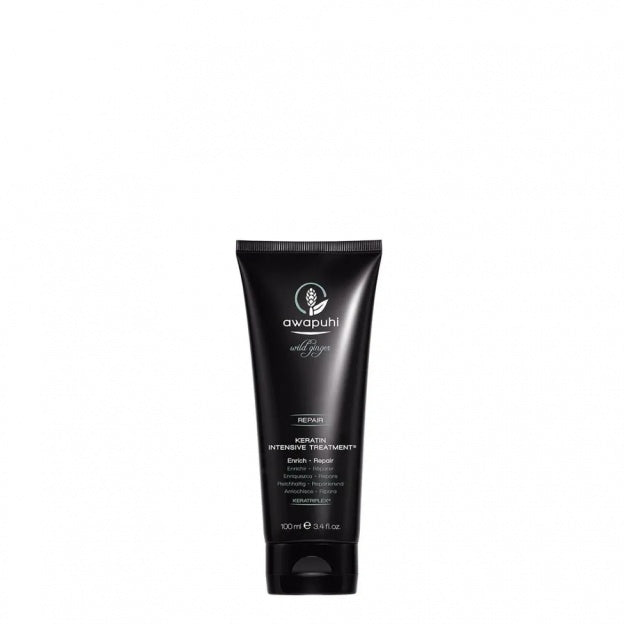 AWAPUHI giliai puoselėjanti kaukė su keratinu KERATIN INTENSIVE TREATMENT, 100 ml/150 ml