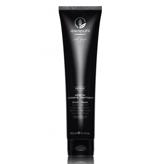 AWAPUHI giliai puoselėjanti kaukė su keratinu KERATIN INTENSIVE TREATMENT, 100 ml/150 ml