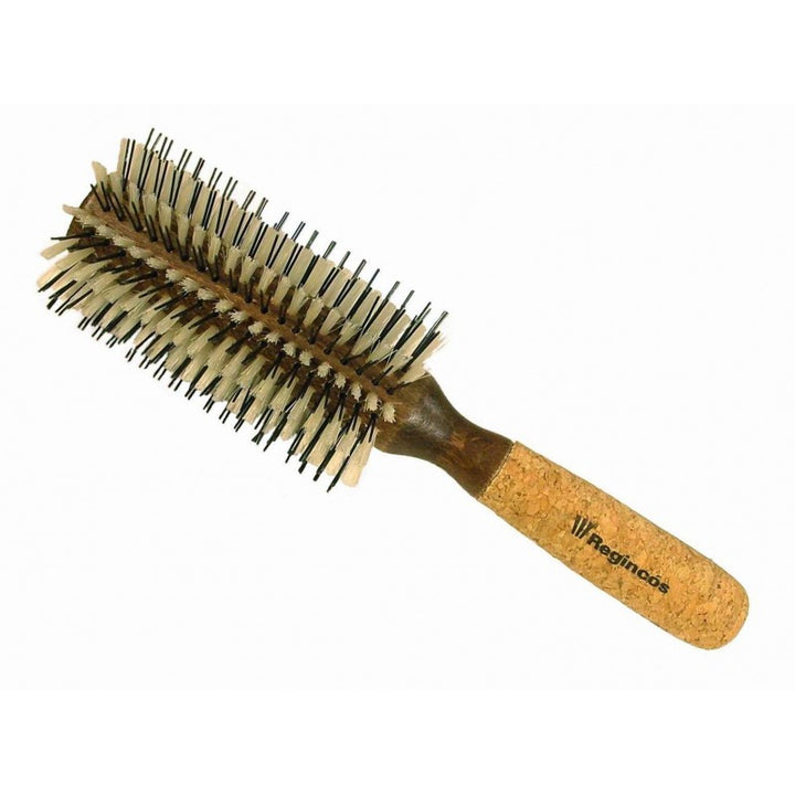 Regincos apvalus plaukų šepetys DUO CORK Large, 62 mm.