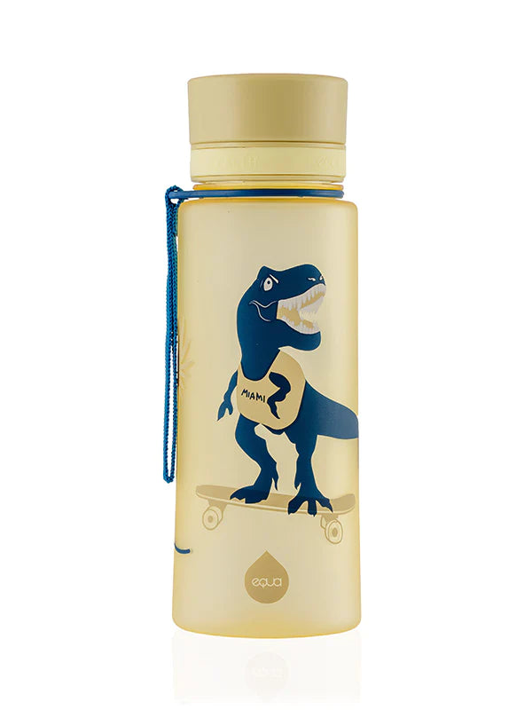 EQUA plastikinė gertuvė be BPA „Dino“, 600 ml