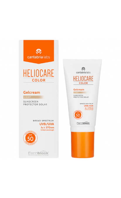 HELIOCARE COLOR gelinis veido kremas su SPF50, atspalvis LIGHT, 50 ml