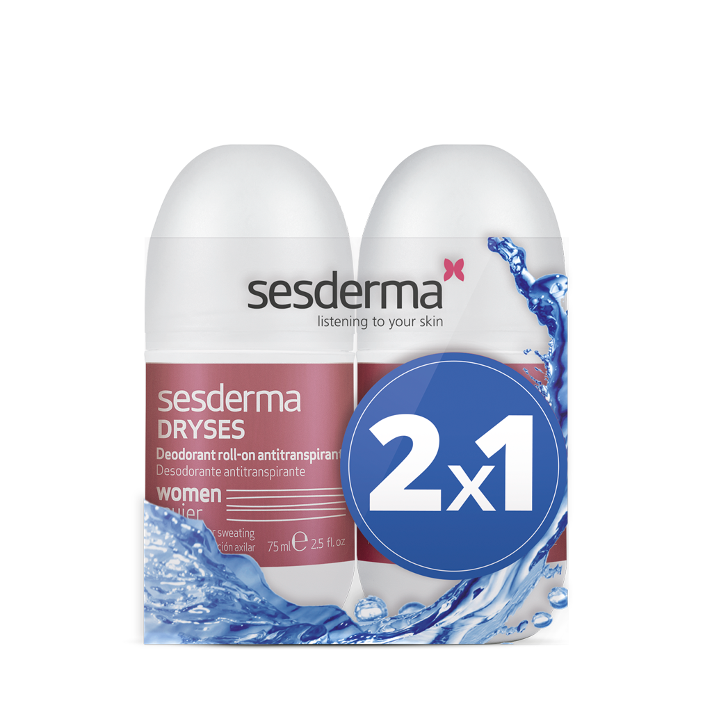 SESDERMA DRYSES dezodorantų rinkinys moterims, 2x75 ml