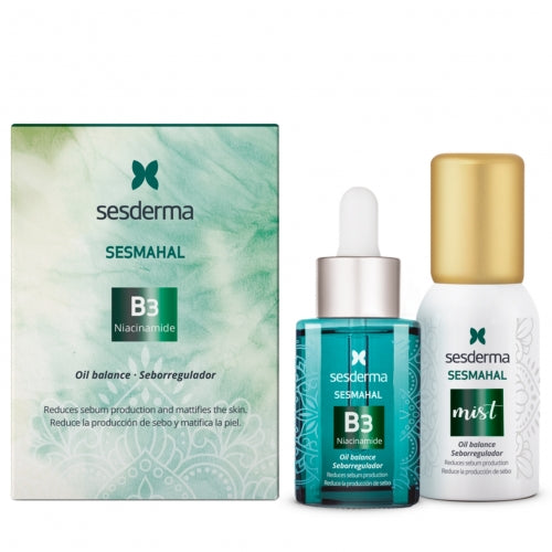 SESDERMA SESMAHAL B3 rinkinys, liposominis serumas + lipososminė dulksna
