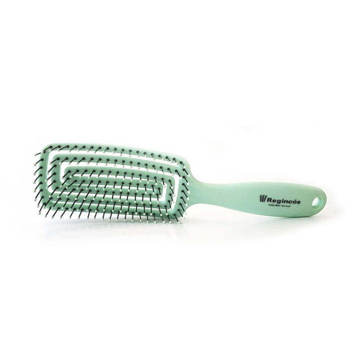 REGINCOS YOGA Mint Brush plaukų šepetys, mėtinis