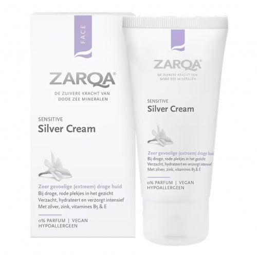 ZARQA SENSITIVE SILVER veido kremas, 30 ml