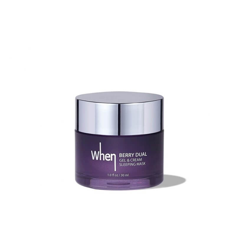 When® Berry Dual Gel & Cream miego kaukė nuo senėjimo, 30 ml - NudeMoon