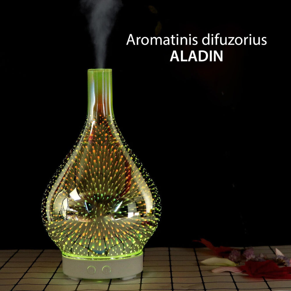 Oro drėkintuvas - Aromatinis difuzorius "ALADIN", 100 ml - NudeMoon
