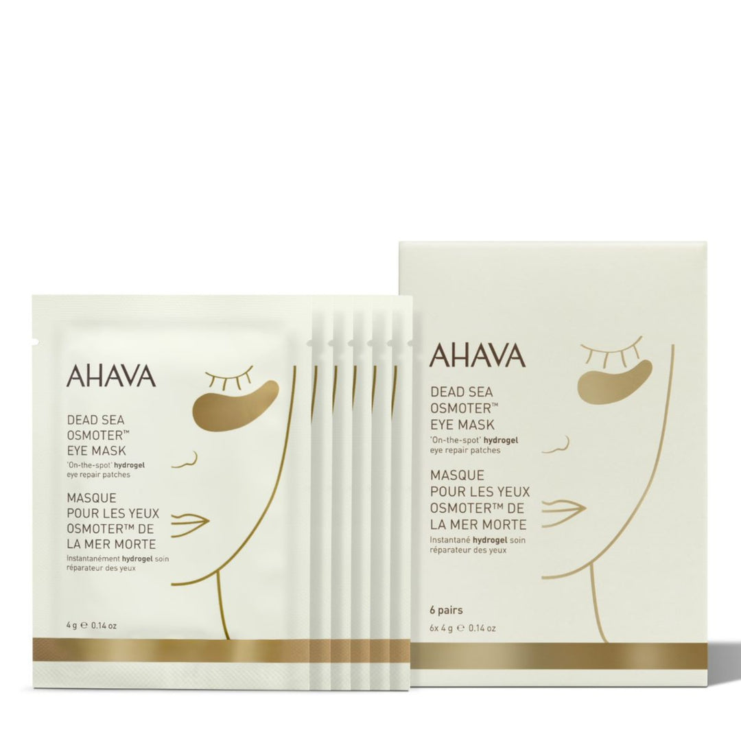 AHAVA DEADSEA OSMOTER™ paakių kaukės, 6 vnt.