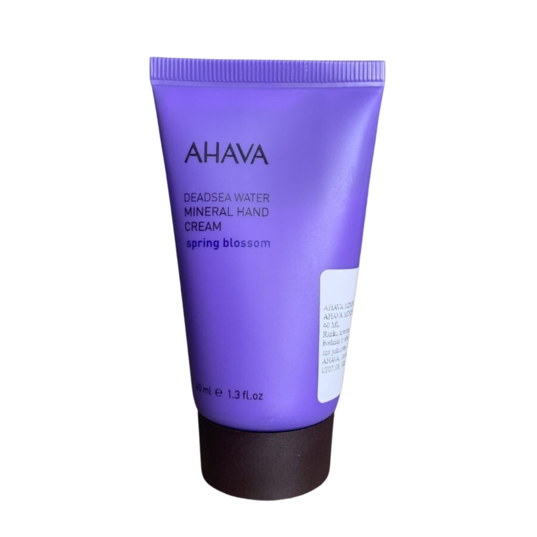 AHAVA DEADSEA WATER SPRING BLOSSOM MINERAL rankų kremas, 40 ml