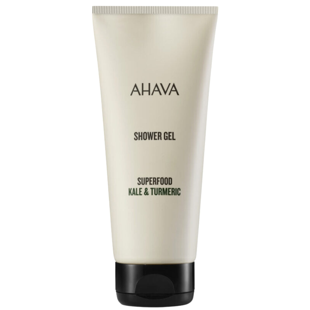 AHAVA KALE & TURMERIC dušo gelis, 200 ml