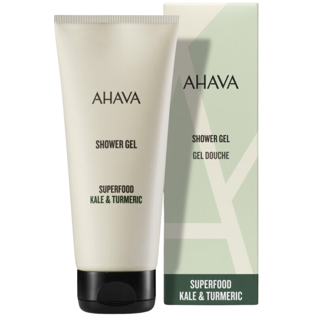 AHAVA KALE & TURMERIC dušo gelis, 200 ml