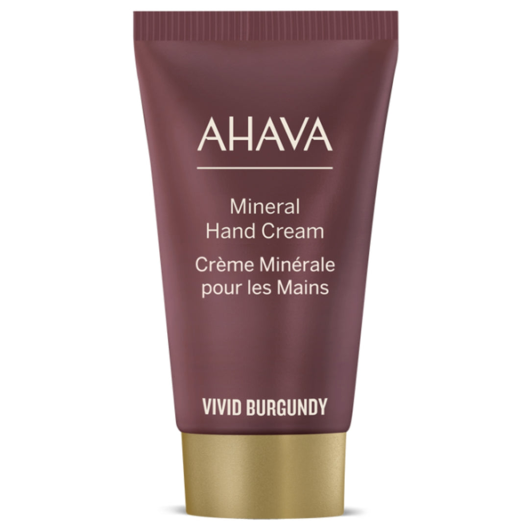 AHAVA MINERAL rankų kremas VIVID BURGUNDY, 40 ml