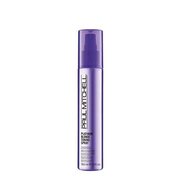 PAUL MITCHELL PLATINUM BLONDE TONING geltonus tonus neutralizuojantis losjonas, 150 ml - NudeMoon