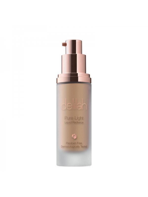 delilah PURE LIGHT LIQUID RADIANCE švytėjimo suteikianti priemonė, Halo spalva, 30 ml - NudeMoon