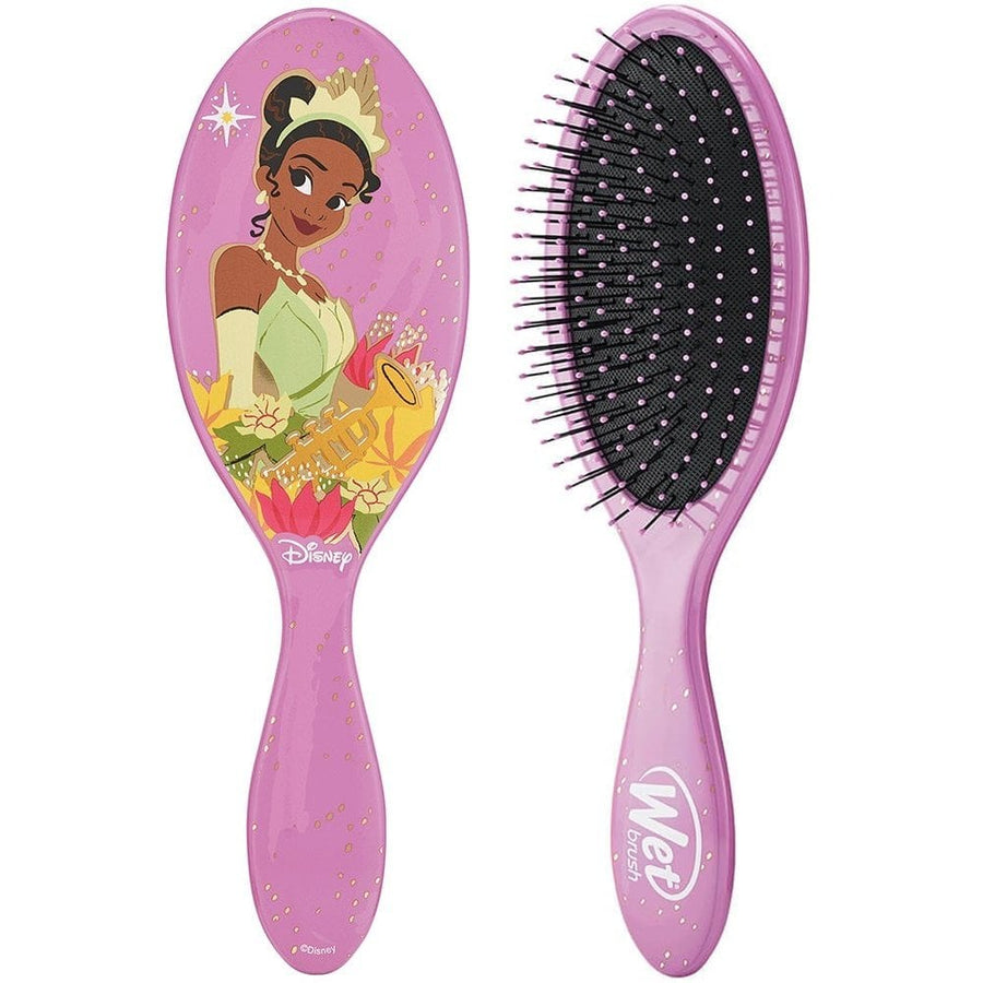 Wet Brush Disney plaukų šepetys vaikams, ovalus, "Tiana" - NudeMoon