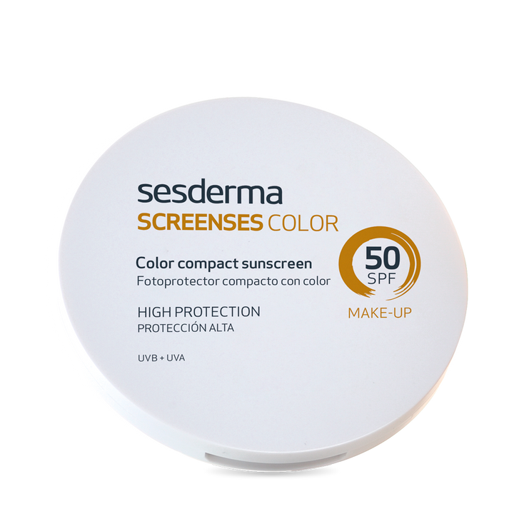 SESDERMA SCREENSES SPF50 kompaktinė pudra (šviesi), 10 g