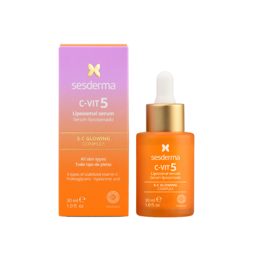 SESDERMA C-VIT 5 liposominis veido serumas, 30 ml - NudeMoon