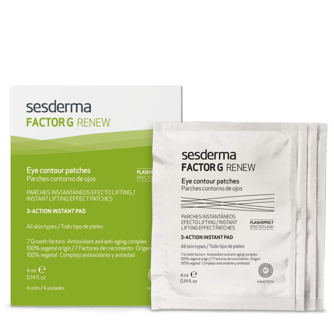 SESDERMA FACTOR G paakių lakštinės kaukės, 4x4ml
