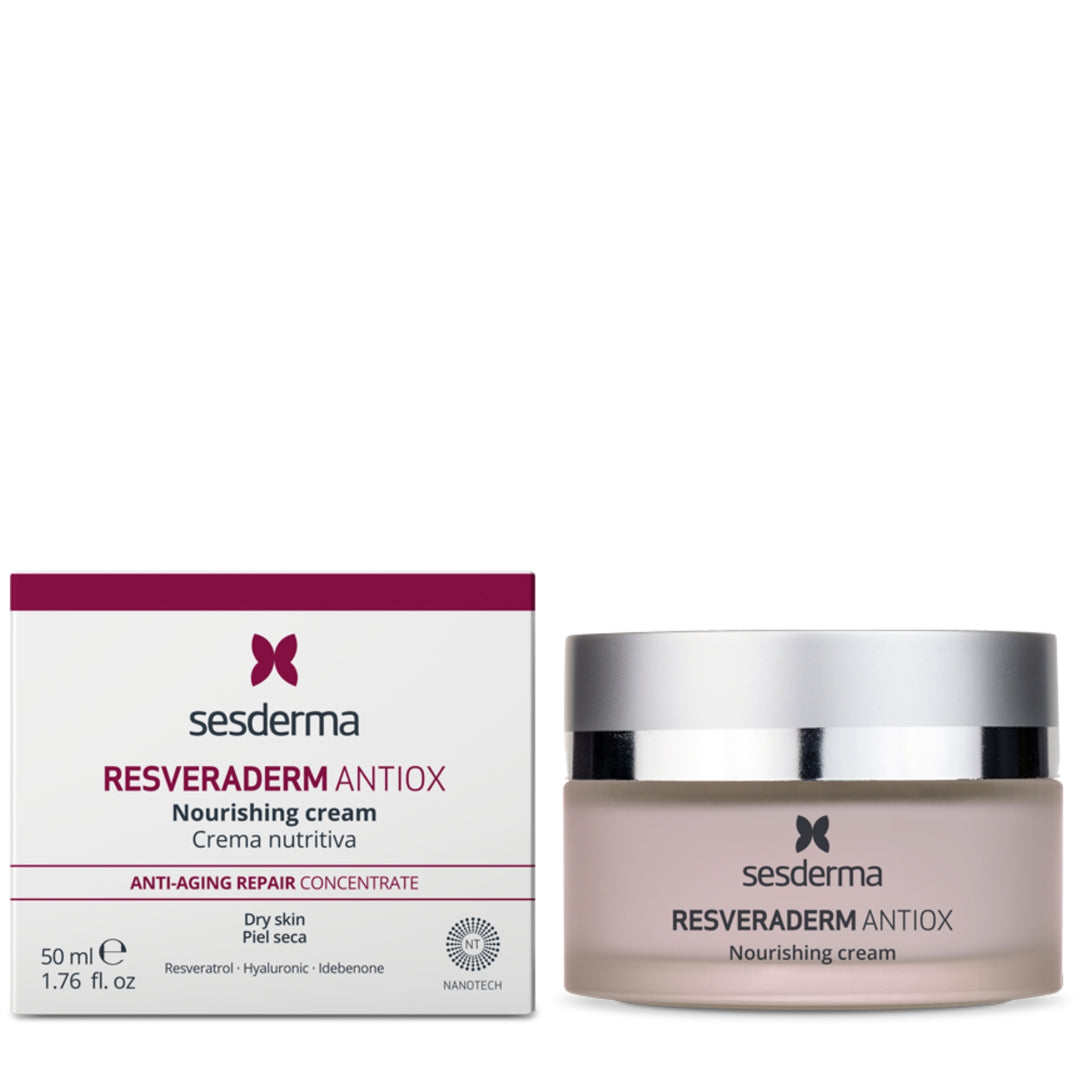 SESDERMA RESVERADERM ANTIOX maitinamasis veido kremas, 50 ml