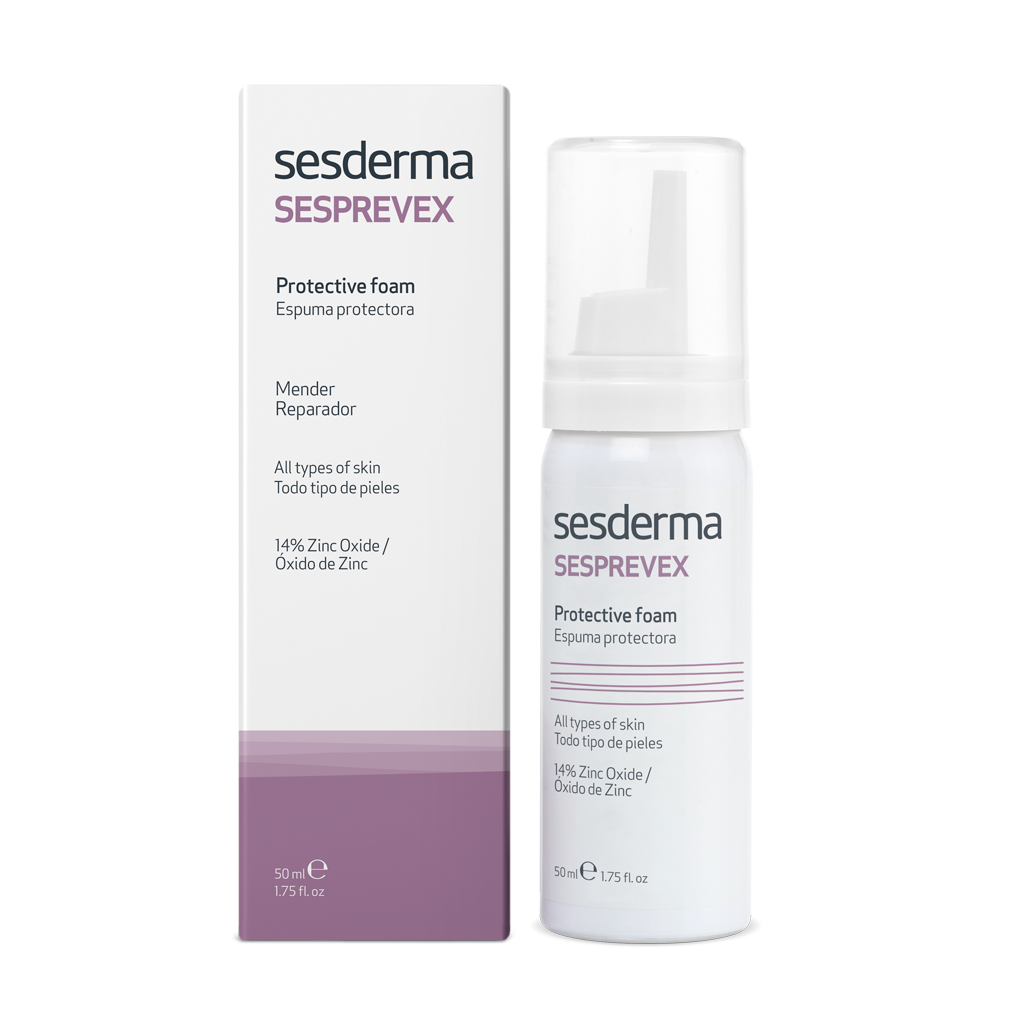 SESDERMA SESPREVEX atstatomosios apsauginės putos, 50 ml