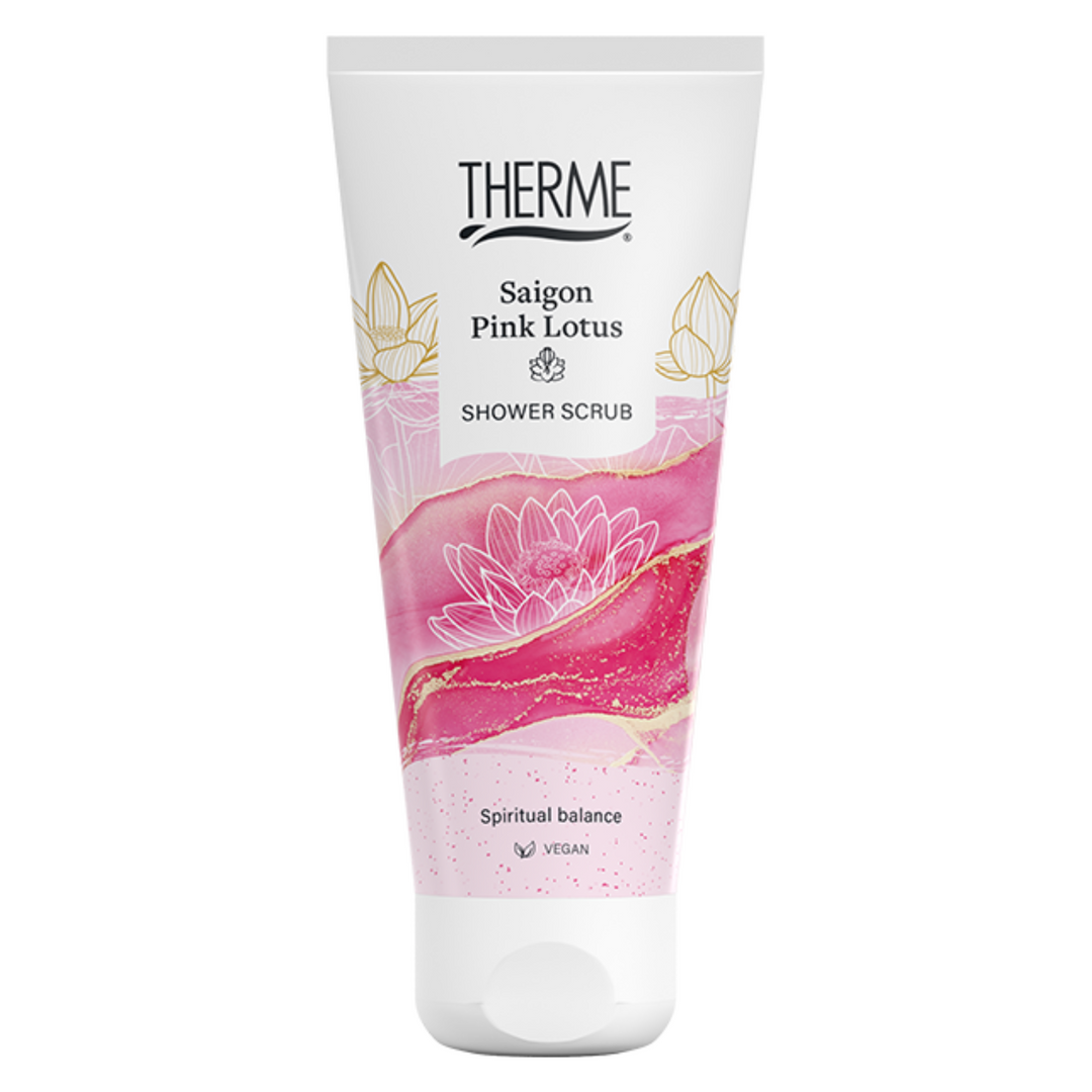 THERME SAIGON PINK LOTUS kūno šveitiklis, 200 ml